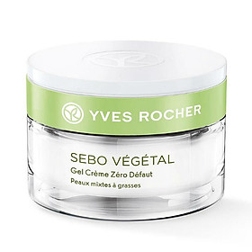 Kem Chống Nhờn Và Dưỡng Ẩm Zero Blemish Cream Gel Yves Rocher (50 ml)