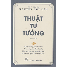 Thuật Tư Tưởng Tái Bản _TRE