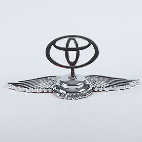 Logo cánh chim nổi 3D dán capo xe ô tô