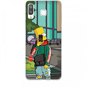 Ốp lưng dành cho điện thoại  SAMSUNG GALAXY A8 STAR Bart Simpson