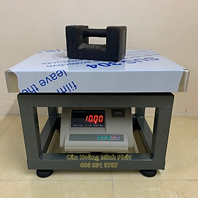 Cân Điện Tử Công Nghiệp 300kg A12E Đài Loan. Bàn Cân INOX (40X50)cm. Dùng Cho Nhà Máy, Công Xưởng, Nhà Hàng