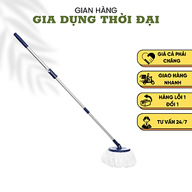 Hình ảnh (COMBO) 1 CÂY LAU NHÀ 360 OMEGA MOP + 1 BÔNG LAU OMEGA MOP