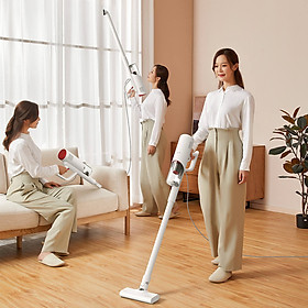 Máy hút bụi cầm tay gia đình siêu nhẹ Deerma DX300 (600W)hàng chính hãng