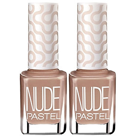 Hộp 2 Sơn Móng Tay Gel Lạnh Nude Pastel (13ml/chai)