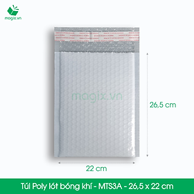 MTS3A - 26.5x22 cm - 25 Túi chống sốc bọc bóng khí