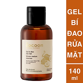 Gel bí đao rửa mặt Cocoon (Winter melon cleanser) 140ml