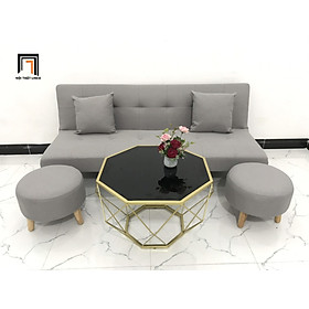 Mua Bộ ghế sofa giường nhỏ gọn xám ghi trắng nhiều kích cỡ
