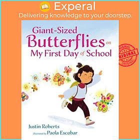 Sách - -Sized Butterflies On My First Day of School by Paola Escobar (UK edition, hardcover)