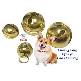 Chuông vàng lục lạc cho Chó Mèo Thú Cưng cao cấp, bền đẹp, sang trọng, dễ thương - Size Nhỏ: 1cm