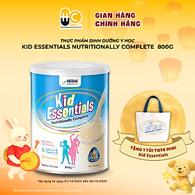 Sữa Kid Essentials Dành Cho Trẻ Biếng Ăn Chậm Tăng Cân từ 1 đến 10 tuổi 800g