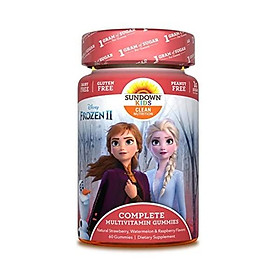 Kids Multivitamin by Sundown Kids, Multivitamin Gummies w/ Vitamin C, Vitamin D, Vitamin A & Vitamin E, Helps Immune Support, Frozen 2, 180 Gummies (Packaging May Vary)