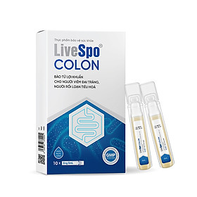 Men vi sinh LiveSpo Colon cho người viêm đại tràng, táo bón tiêu chảy Hộp