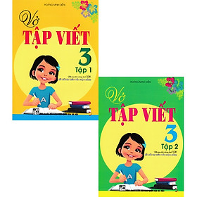 Sách - Combo Vở Tập Viết Lớp 3 (Biên Soạn Theo Chương Trình SGK Kết Nối Tri Thức Với Cuộc Sống, Bộ 2 Cuốn - bc)