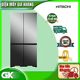 Tủ lạnh Hitachi Inverter 569 lít R-WB640VGV0X(MIR) - Hàng chính hãng [Giao hàng toàn quốc]