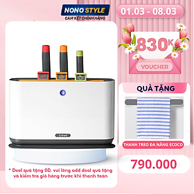 Mua Bộ Dao Thớt Kháng Khuẩn UV 7 Món  Gevi GECSA000-N - Chức Năng Khử Khuẩn Bằng Tia UV - Hàng Chính Hãng
