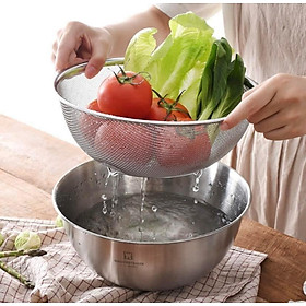 Mua Set bát trộn và rổ lưới inox Wagensteiger hàng chính hãng