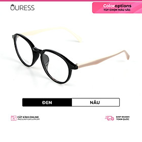 Gọng kính nhựa dẻo tr90 thời trang nam nữ Ouress CA1636