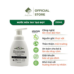 Nước rửa tay hữu cơ diệt khuẩn dạng bọt tinh dầu Nhài 250ml thương hiệu Ecocare