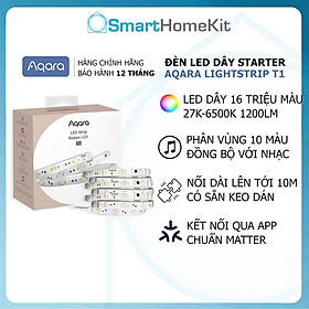 Mua Đèn Led dây Aqara Light Strip T1 RGB Matter Starter & Extension Pack Gradient Effects  Supports Apple Home and Alexa Bản Quốc Tế