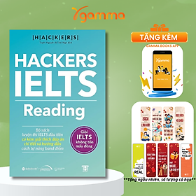 Sách Hackers IELTS: Reading - Giỏi IELTS Không Tốn Mấy Đồng ( Tặng Bookmark Tuyệt Đẹp )
