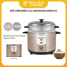 Nồi Cơm Điện Nắp Rời Sunhouse SHD8135 (2.2L)