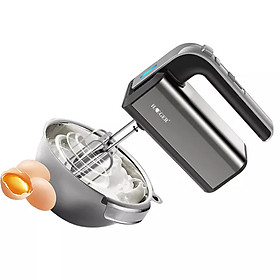 Máy đánh trứng và làm bánh cầm tay nhãn hiệu Haeger HG-6664 5 mức tốc độ đánh, Công suất 500W - Hàng nhập khẩu
