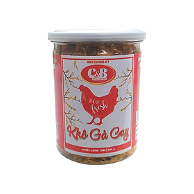 Khô Gà Cay C&B Hộp 150 Gram