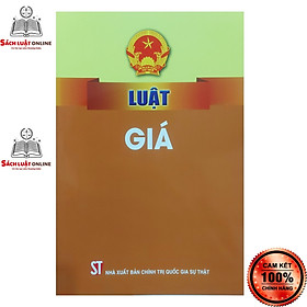 Sách - Luật giá (NXB Chính trị quốc gia sự thật)