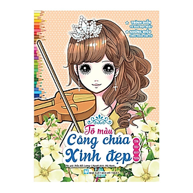 Tô Màu Công Chúa Xinh Đẹp - Công Chúa Đoan Trang (TV) - Nhà sách Tân Việt