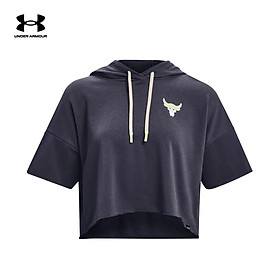 Áo tay ngắn thể thao nữ Under Armour Pjt Rck Terry - 1376296-558