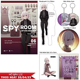 SPY ROOM - Lớp Học Điệp Viên - Tập 6: Hyakki Zibia - Bản Đặc Biệt - Tặng Kèm Bookmark + Thẻ Nhân Vật + Huy Hiệu + Móc Khóa
