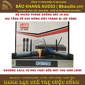 Mua Micro cầm tay không dây JA_666. Msp: SPM-06