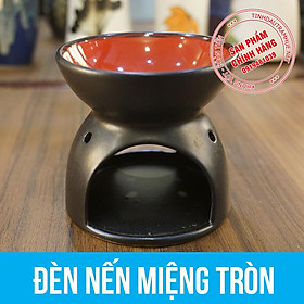 Đèn xông tinh dầu Bát Tràng men đẹp, bền (giao hàng ngẫu nhiên)