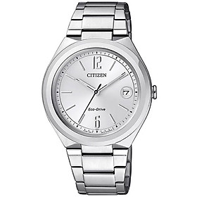 Đồng hồ nữ citizen dây thép không gỉ fe6020-56a - mặt trắng
