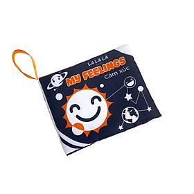 Sách Vải Lalala Baby Kích Thích Thị Giác Cho Bé Sơ Sinh 0 Đến 12 Tháng