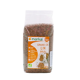 Hạt Lanh Nâu Hữu Cơ Markal 500g