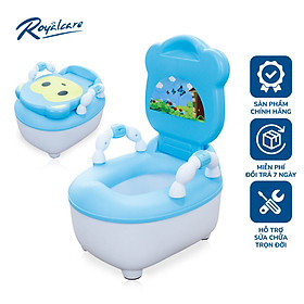 Bô trẻ em hình chú khỉ dễ thương Royalcare 0820-RC-818 - tặng set đồ chơi tắm 2 món - XANH - 4Babies Offici