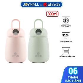 Mua Bình đựng thức ăn giữ nhiệt Elmich EL8017 300ml  EL8018 400ml  EL8019 600ml  Hàng chính hãng  ủ cháo  Inox 316 - JoyMall
