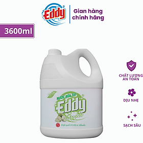Nước rửa tay EDDY hương Táo 3600ml sạch khuẩn dưỡng da hương thơm tự nhiên