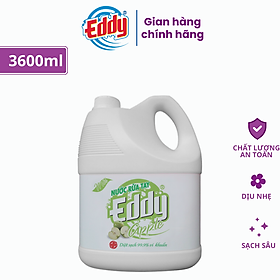 Nước rửa tay EDDY 3600ml sạch khuẩn dưỡng da hương thơm tự nhiên