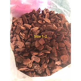 2kg Vỏ thông trồng lan loại đẹp Đã Xử Lý size 2 -3cm