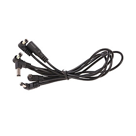 Right Angle Power Cord Electric Guitar Effect Pedal Cables Professional Patch Cable Electric Guitar Accessories  Cord for Keyboard