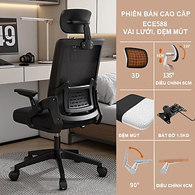Mua Ghế công thái học nâng hạ độ cao  ghế xoay văn phòng  ghế làm việc công sở  New Beginning ECE588