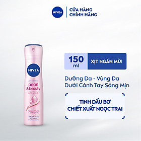 Xịt Ngăn Mùi NIVEA Pearl & Beauty Chiết Xuất Ngọc Trai (150 ml) - 85348