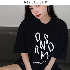 Áo thun nữ BLACKDOKI-OSNOMR , áo phông basic hiện đại cá tính form rộng tay lỡ chất cotton dày dặn
