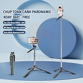 Mua Gậy Chụp Hình Tay Cầm Chống Rung HighTechGate A36 Xoay 360º Chụp Toàn Cảnh  Điều Khiển Bluetooth Sử Dụng Được APP Tiện Lợi  Mở Rộng 160cm  Thu Gọn Cầm Tay Du Lịch 30cm  Hàng Chính Hãng