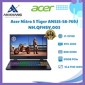 Mua MÁY TÍNH XÁCH TAY (NB) ACER Nitro AN515-58-769J i7-12700H/8GD4/512GSSD/15.6FHD_144/W11/4GD6_RTX3050/ĐEN(NH.QFHSV.003) - HÀNG CHÍNH HÃNG