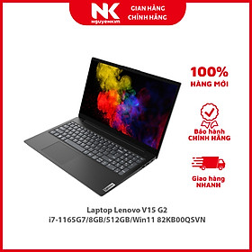 Mua Laptop Lenovo V15 G2 i7-1165G7/8GB/512GB/Win11 82KB00QSVN - Hàng chính hãng