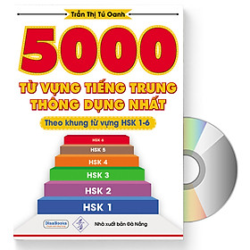 Hình ảnh 5000 từ vựng tiếng Trung thông dụng nhất + DVD quà tặng