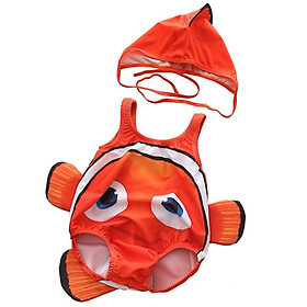 Trẻ Em Mùa Hè Đồ Bơi Bé Gái Bé Trai Đồ Bơi Cho Bé Hoạt Hình Cá Nemo 1 Đồ Bơi Trẻ Em Dễ Thương Nhanh Khô Áo Tắm - L